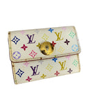 Louis Vuitton Murakami Multicolor Leather Card Holder