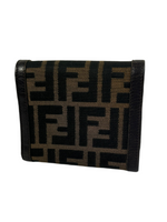 Fendi Zucca Monogram Trifold Wallet