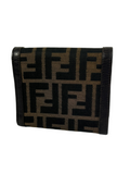 Fendi Zucca Monogram Trifold Wallet
