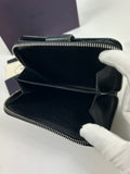 Prada Jacquard Leather Zippy Wallet