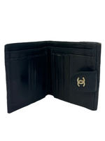 Chanel CC Quilted Leather Bifold Wallet