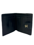 Chanel CC Quilted Leather Bifold Wallet