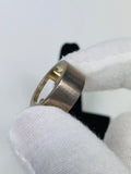 Gucci .925 Silver G Ring Size 9