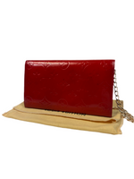 Louis Vuitton Vernis Leather Wallet on Chain