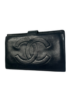 Chanel CC Leather Long Wallet