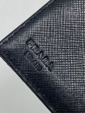 Prada Tessuto Nero Nylon Trifold Wallet