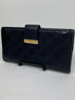 Gucci GG Guccissima leather long wallet