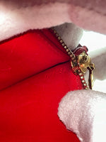 Louis Vuitton Vernis Leather Wallet on Chain