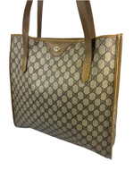 Gucci GG Monogram Leather Tote Bag