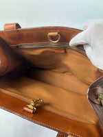Celine Macadam Leather Shoulder Bag