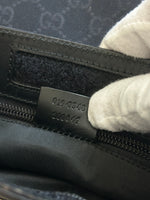 Gucci Black GG Monogram Crossbody Bag