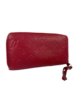 Louis Vuitton Monogram Empreinte Leather Zippy Wallet