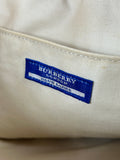 Burberry Check Canvas Tote Bag