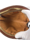 Celine Macadam Leather Clutch Bag