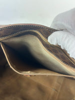 Celine Macadam Leather Large Tote