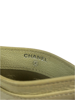 Chanel CC Leather Card Holder