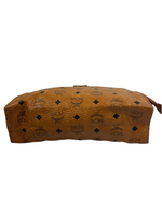 MCM Cognac Leather Clutch Bag