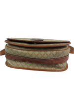 Celine Macadam Leather Crossbody Bag