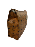 MCM Cognac Leather Clutch Bag