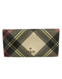 Vivienne Westwood Tartan Orb Long Wallet