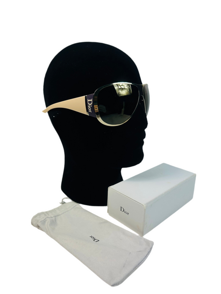 Dior 1 RLZ9E Logo Sunglasses