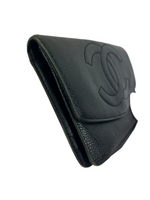 Chanel CC Caviar Leather Long Wallet