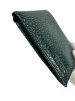 Prada Vitello Bluette Leather Bifold Wallet