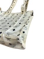 MCM Monogram Leather Shoulder Bag