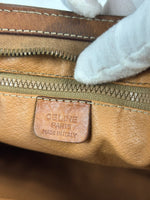 Celine Macadam Leather Clutch Bag