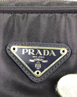 Prada Tessuto Purple Nylon Shoulder Bag