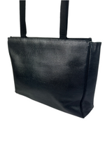 Ferragamo Black Leather Tote Bag