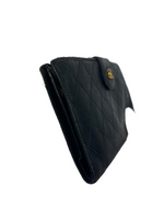 Chanel CC Quilted Leather Long Wallet