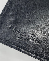 Dior Black Trotter Leather Key Holder