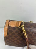 Celine Macadam Leather Crossbody Bag