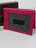 Gucci Pink Leather Card Holder