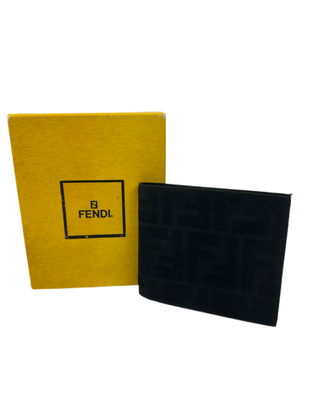 Fendi Zucca Monogram Bifold Wallet