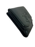 Chanel CC Caviar Leather Bifold Wallet