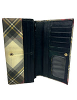 Vivienne Westwood Tartan Orb Long Wallet