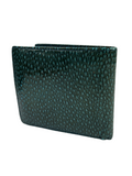 Prada Vitello Bluette Leather Bifold Wallet