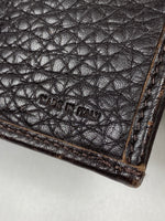 Fendi Zucca Monogram leather long wallet