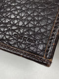 Fendi Zucca Monogram leather long wallet