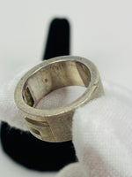 Gucci .925 Silver G Ring Size 8