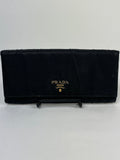 Prada Saffiano Metal Nylon Long Wallet