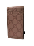 Gucci GG Monogram Leather Cigarette Case
