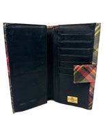 Vivienne Westwood Tartan Orb Long Wallet