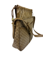 Celine Macadam Leather Shoulder Bag