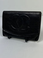 Chanel CC Leather Clutch wallet