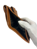 Dior D Buckle Leather Bifold Wallet