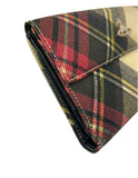 Vivienne Westwood Tartan Orb Long Wallet