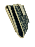 Dior Blue Trotter 2 Bifold Wallet